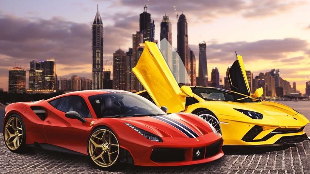 Luxury cars in UAE